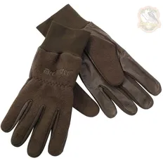 Рукавиці DeerHunter Fleece Gloves w.Leather (376 Art Green)